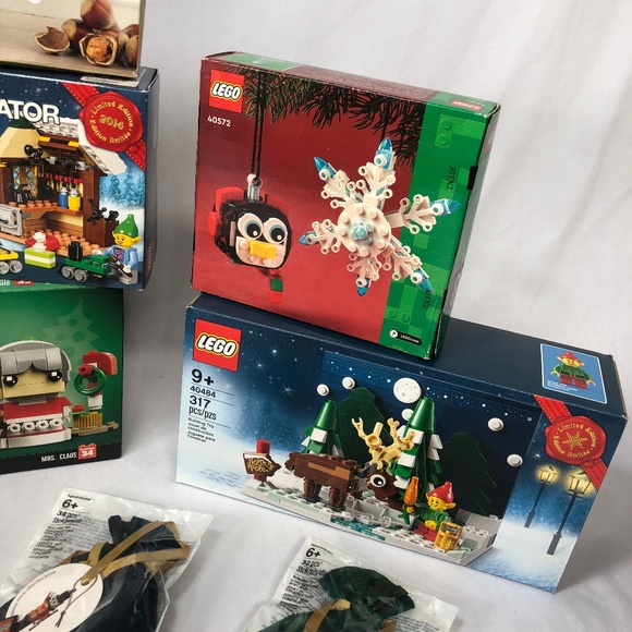 LEGO Holiday Set 40274 40292 40640 40642 40106 40572 40484 40609 Ornament Claus - Picture 6 of 8